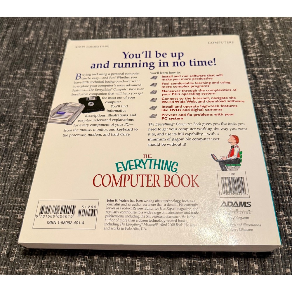 Adams Media The Everything Computer Book Vintage Y2K Tech - Picture 2 of 5